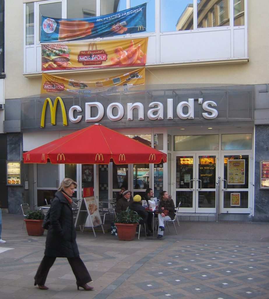 Die McDonald's-Filiale im Dortmunder Ostenhellweg